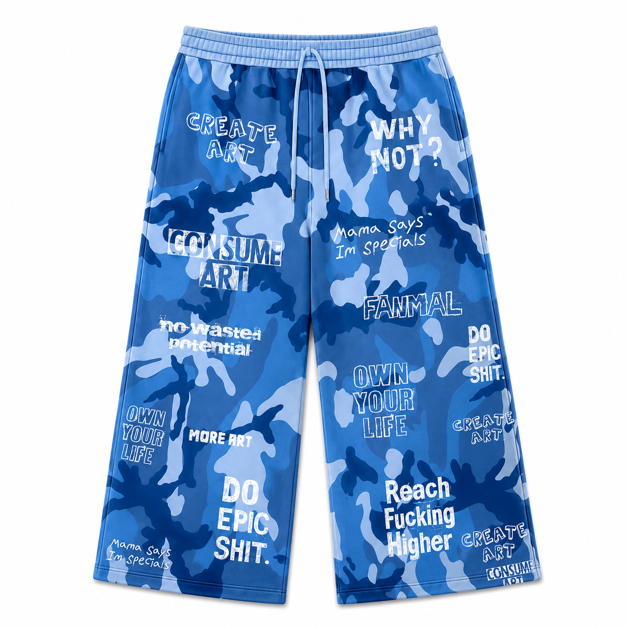 CANVAS CAMO PANTS