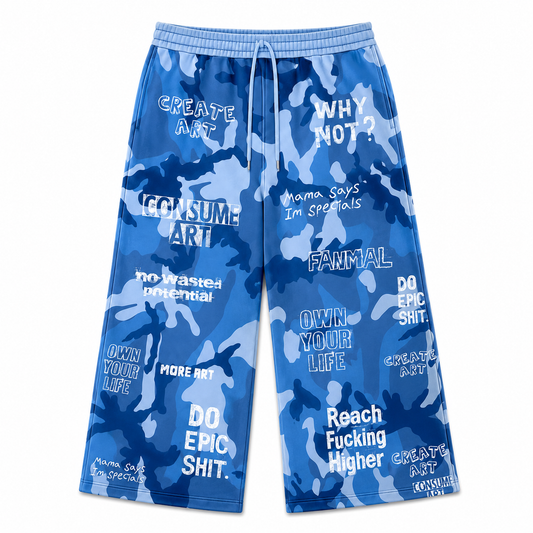 CANVAS CAMO PANTS
